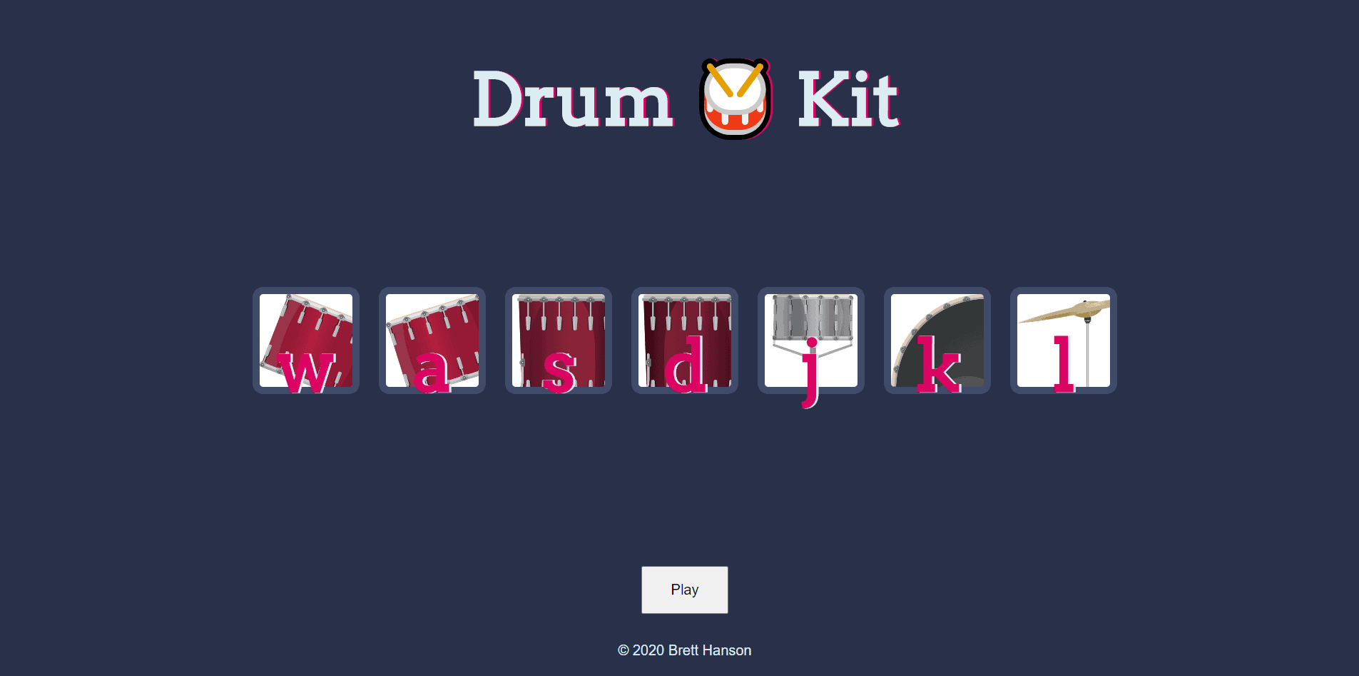 Drum Kit website