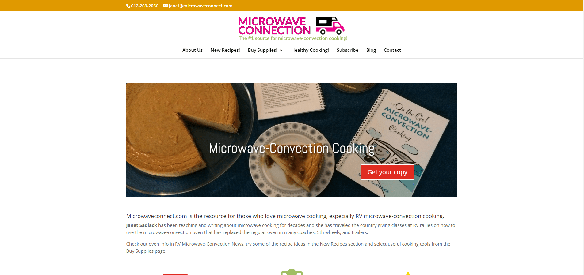 Microwave Connection website