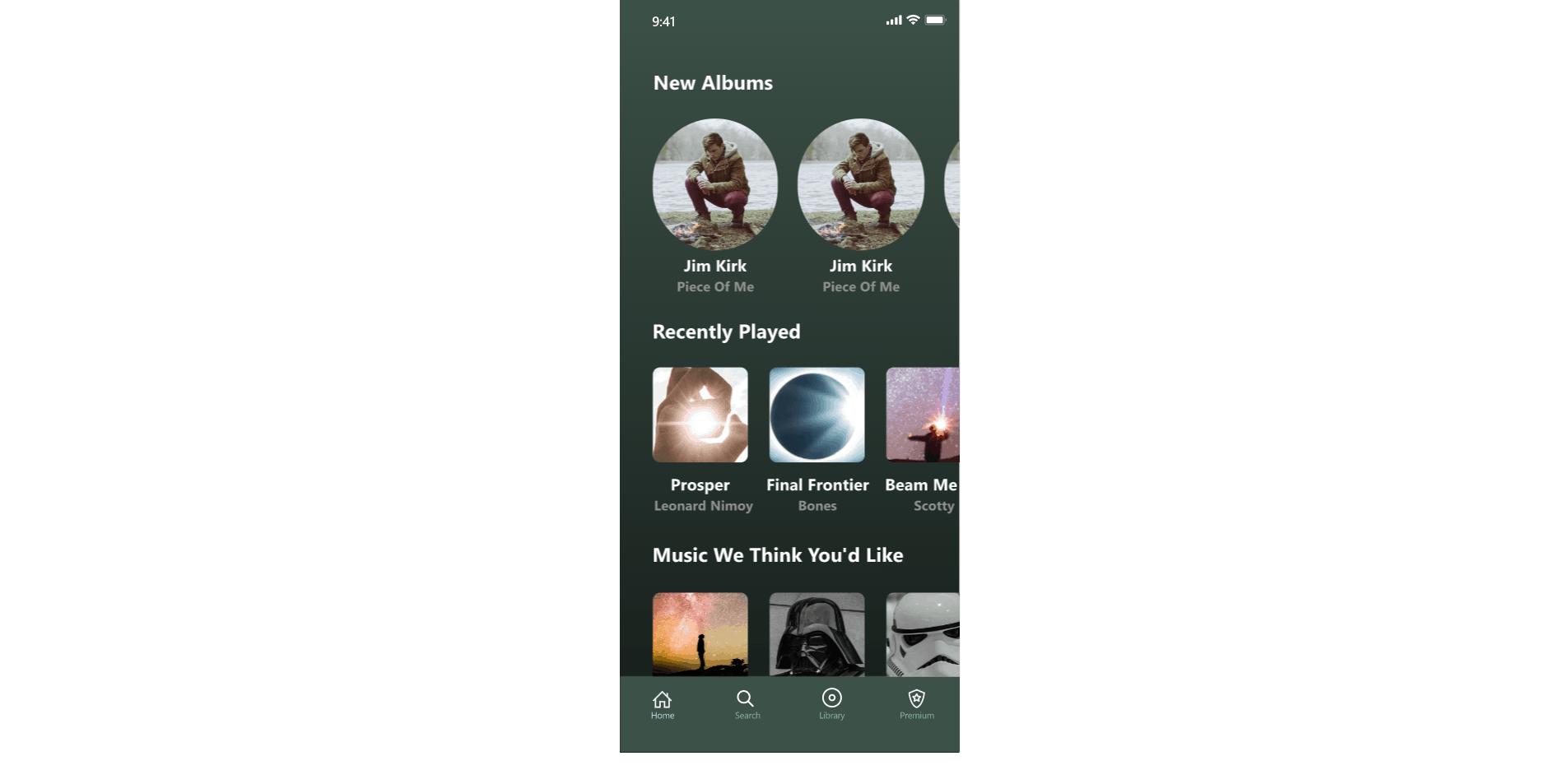 Music app